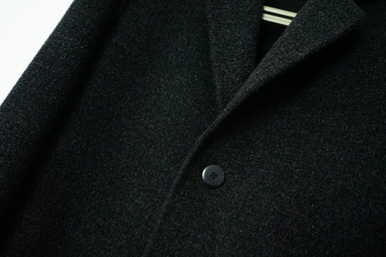 Yohji Yamamoto Yohji Yamamoto Yohji Yamamoto Mid-Length Wool Blend Coat Size US M / EU 48-50 / 2 - 4 Thumbnail