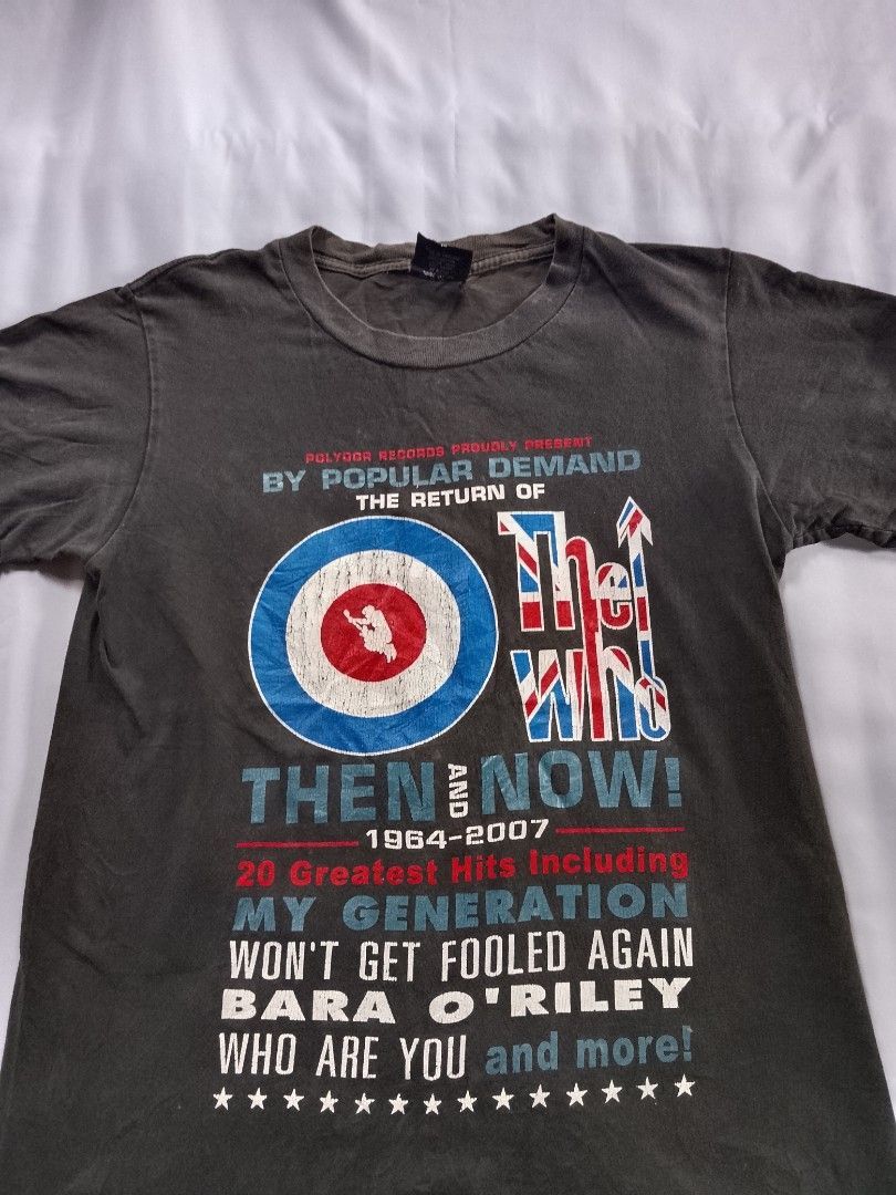 Band Tees Vintage The Who Size US S / EU 44-46 / 1 - 2 Thumbnail