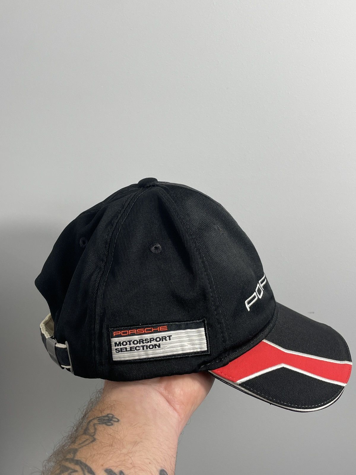 Porsche Design Porsche Motorsports Strapback Hat Michelin Racing Cap Size ONE SIZE - 3 Thumbnail