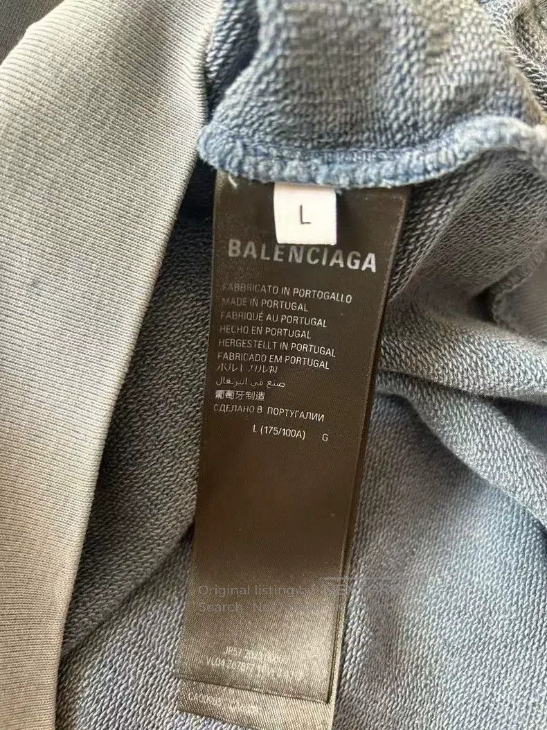 Balenciaga Balenciaga 3B Phantom Hoodie Size US L / EU 52-54 / 3 - 4 Thumbnail