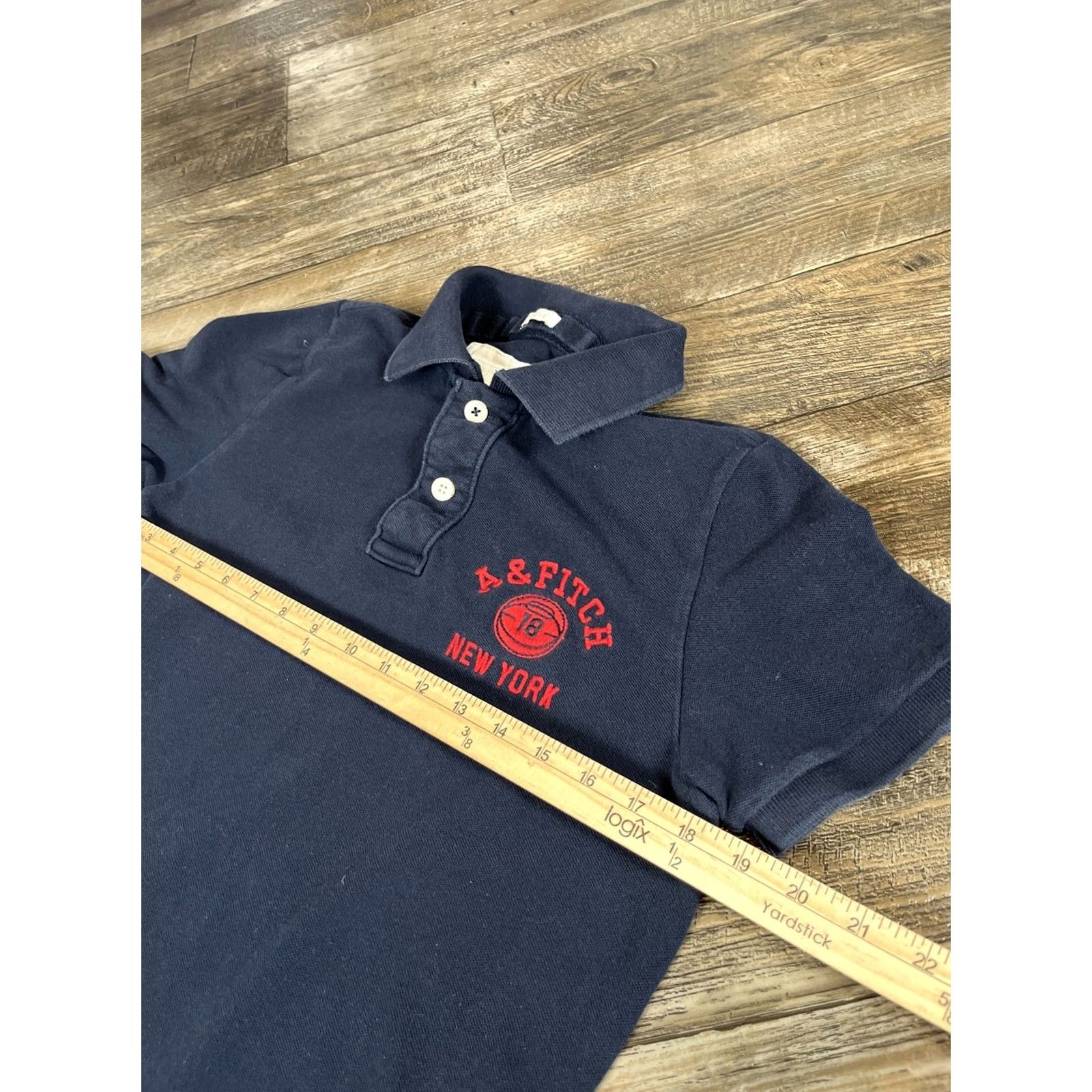 Abercrombie & Fitch VINTAGE Abercrombie & Fitch Shirt Mens M Muscle Fit Blue Embroidered Football Crew Neck Short Sleeve Shirt Mens Blue Football 90s Inspired Size US M / EU 48-50 / 2 - 3 Thumbnail
