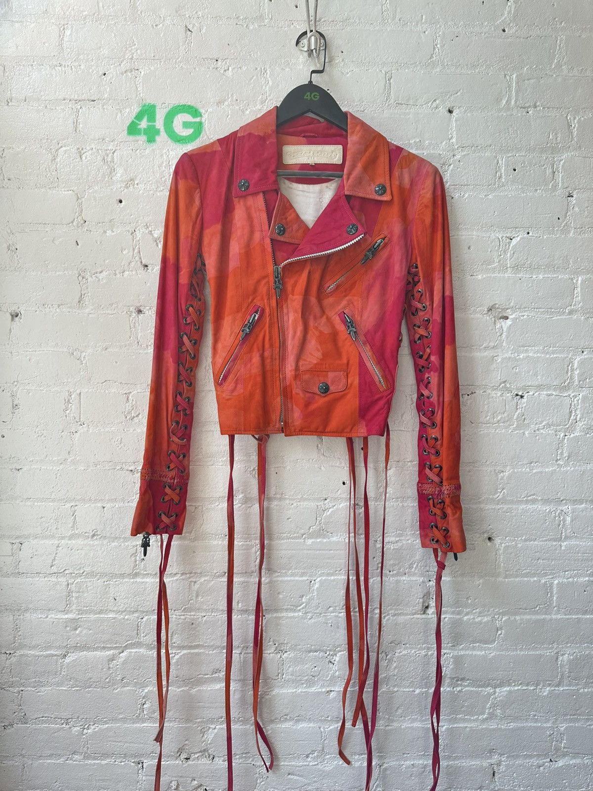 Chrome Hearts CHROME HEARTS MOTO JACKET CROSS PATCH Size M / US 6-8 / IT 42-44 - 4 Thumbnail