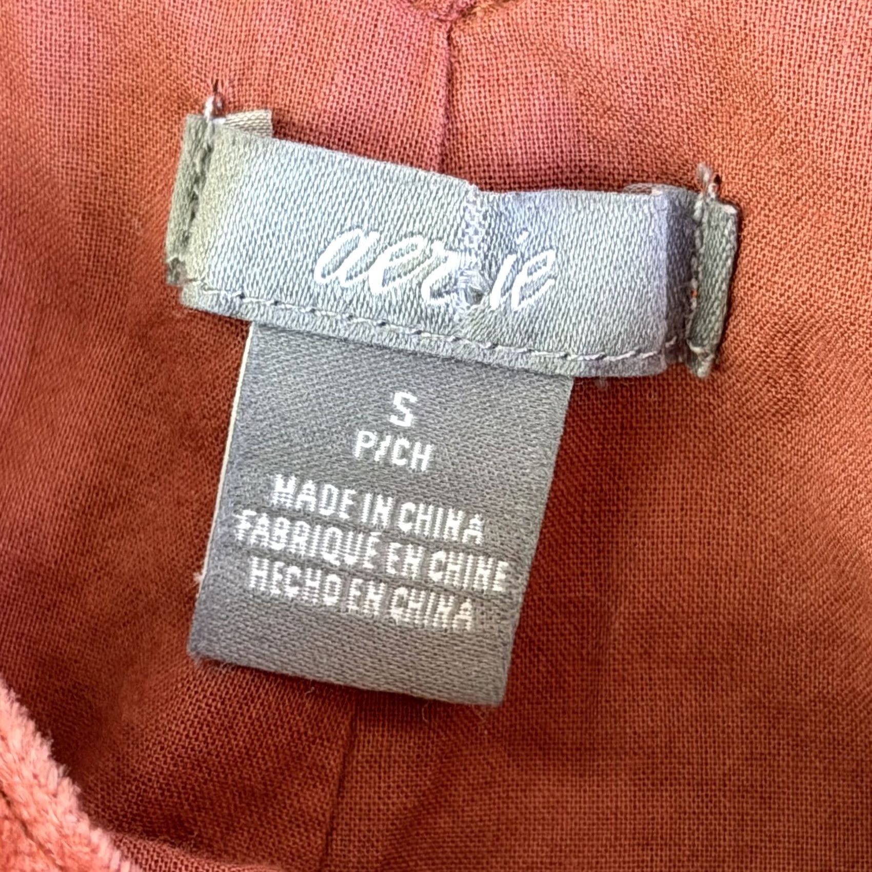 Vintage Aerie Orange Velour Tank Top Womens Small Double Strap Ruffle Hem Camisole Size S / US 4 / IT 40 - 3 Thumbnail