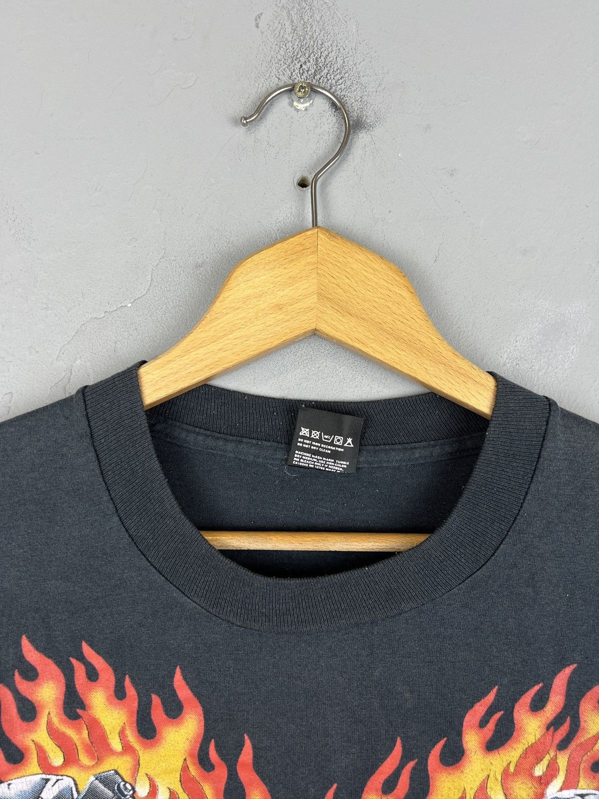 Vintage Easyriders 1992 Licensed Just Brass Single Stitch Tshirt Size US XL / EU 56 / 4 - 2 Thumbnail