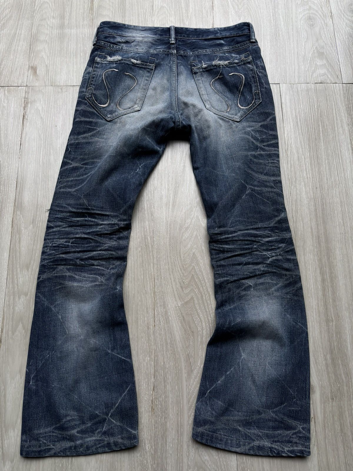 CIVARIZE Civarize distressed flare jeans Size US 27 - 6 Thumbnail