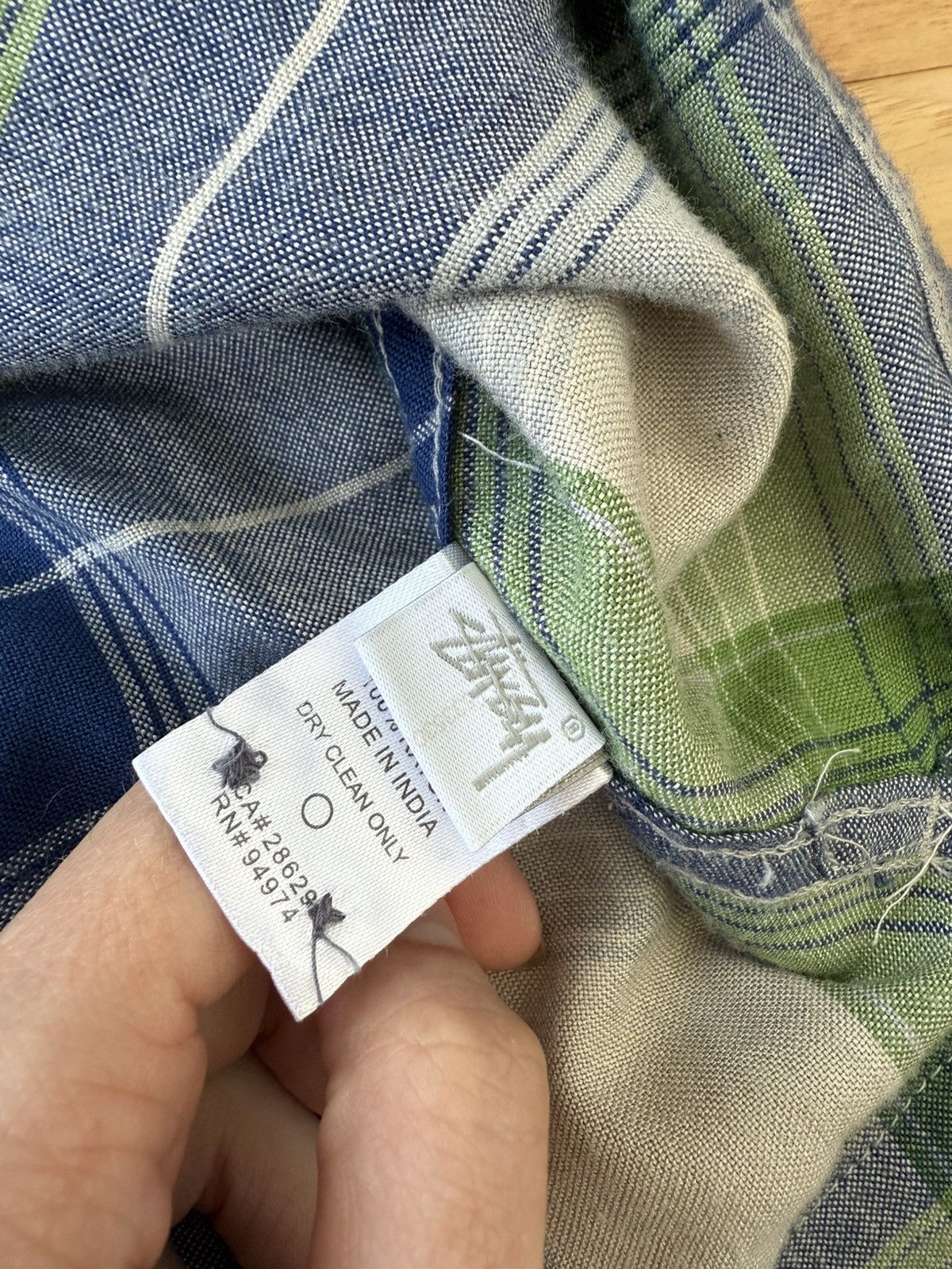 Stussy Stussy Distressed button down Size US L / EU 52-54 / 3 - 5 Thumbnail