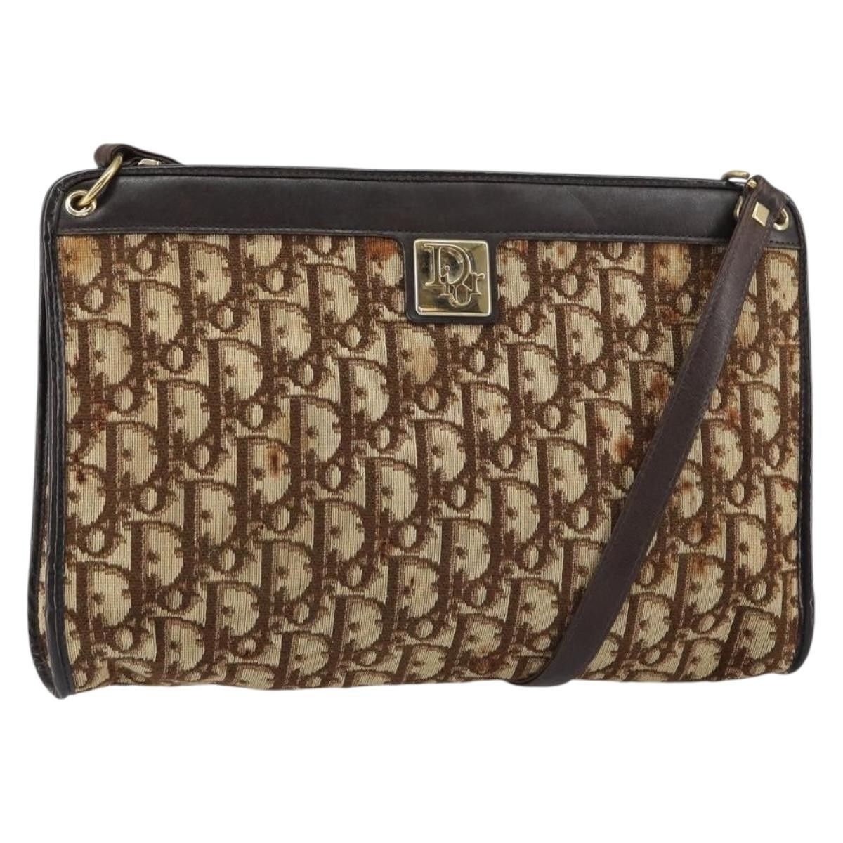 Dior Christian Dior Vintage Trotter Canvas Size ONE SIZE - 1 Thumbnail