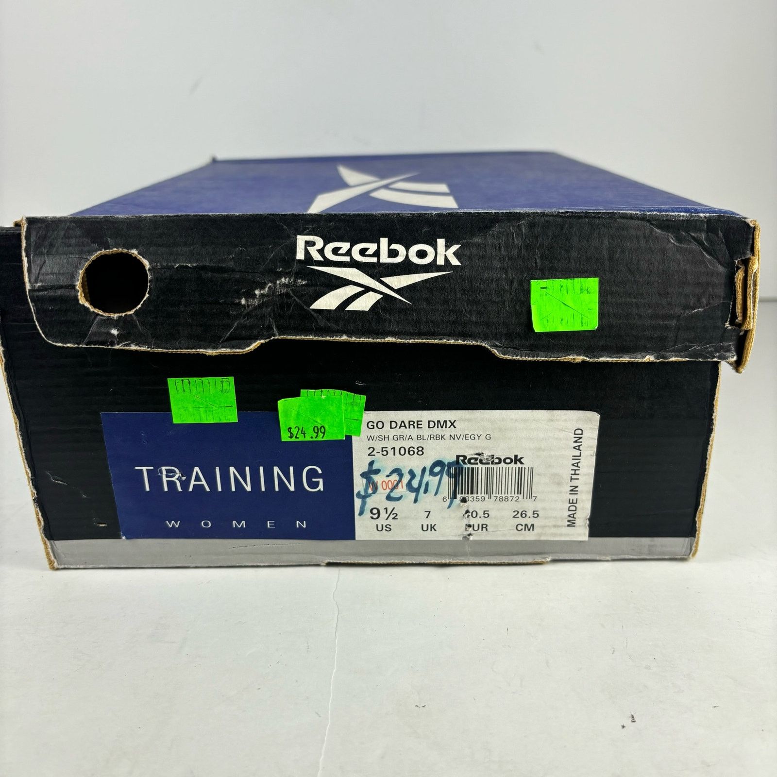 Reebok VTG Deadstock Reebok Go Dare DMX Y2K 90s trainers womens 9.5 Size US 9.5 / IT 39.5 - 8 Thumbnail
