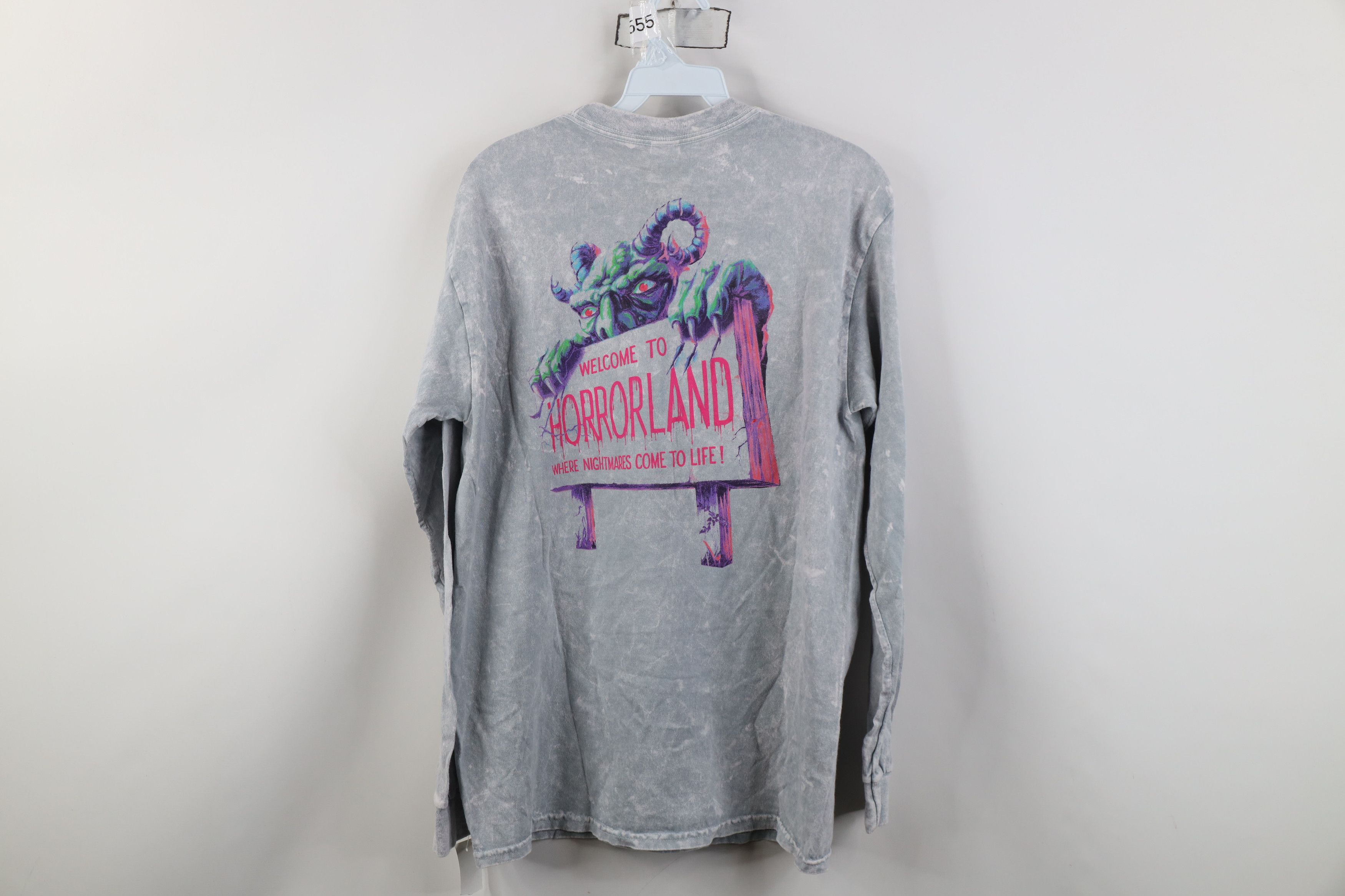 Vintage Deadstock Y2K Goosebumps Wash Horrorland Long Sleeve T-Shirt Size US S / EU 44-46 / 1 - 11 Thumbnail