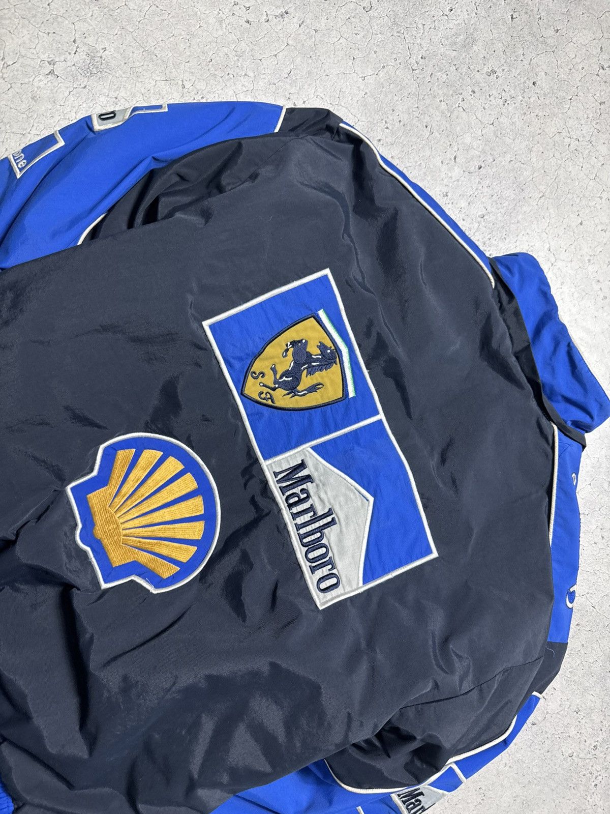Marlboro Marlboro Ferrari Vintage Racing Bomber Jacket Size L Size US L / EU 52-54 / 3 - 10 Thumbnail