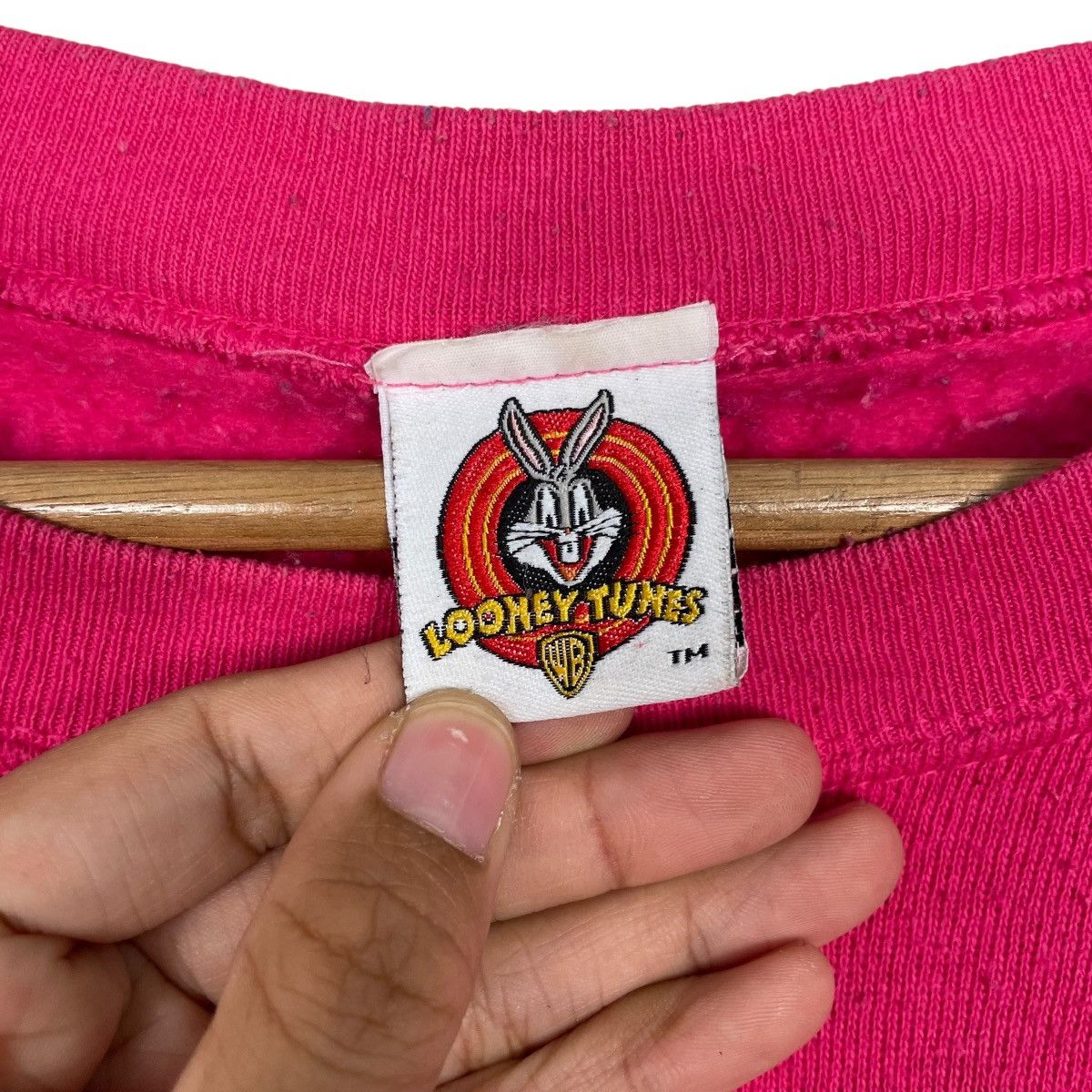 Warner Bros Vtg 90s Warner Bros Looney Tunes Tweety Wibbit Sweatshirt Size US L / EU 52-54 / 3 - 11 Thumbnail