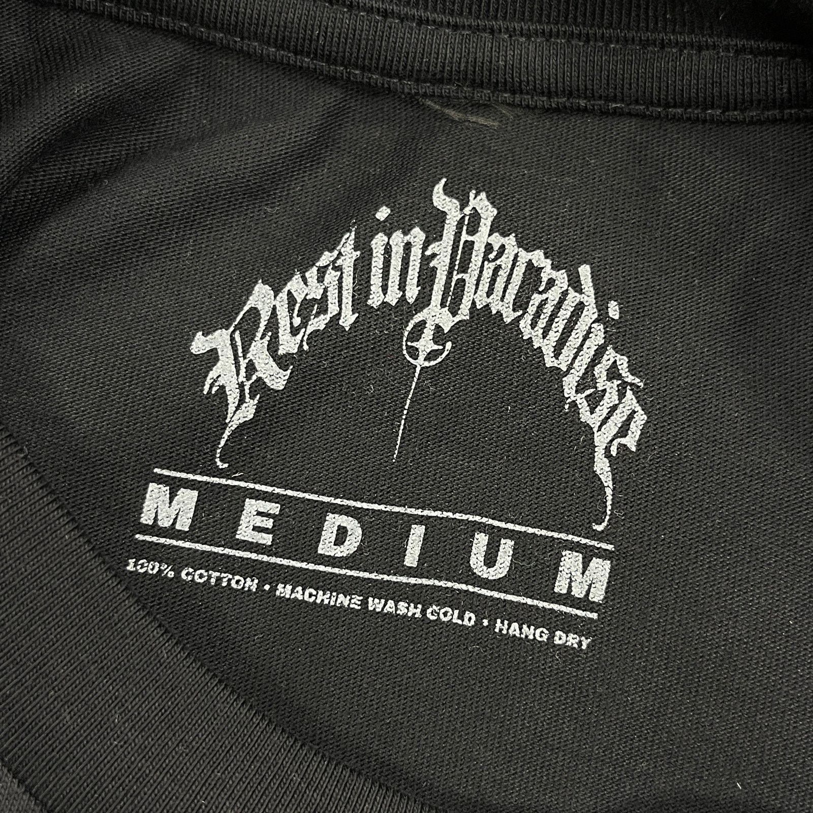 Supreme Rest In Paradise Grim Reaper RIP Tee T Shirt Black Medium Size US M / EU 48-50 / 2 - 3 Thumbnail