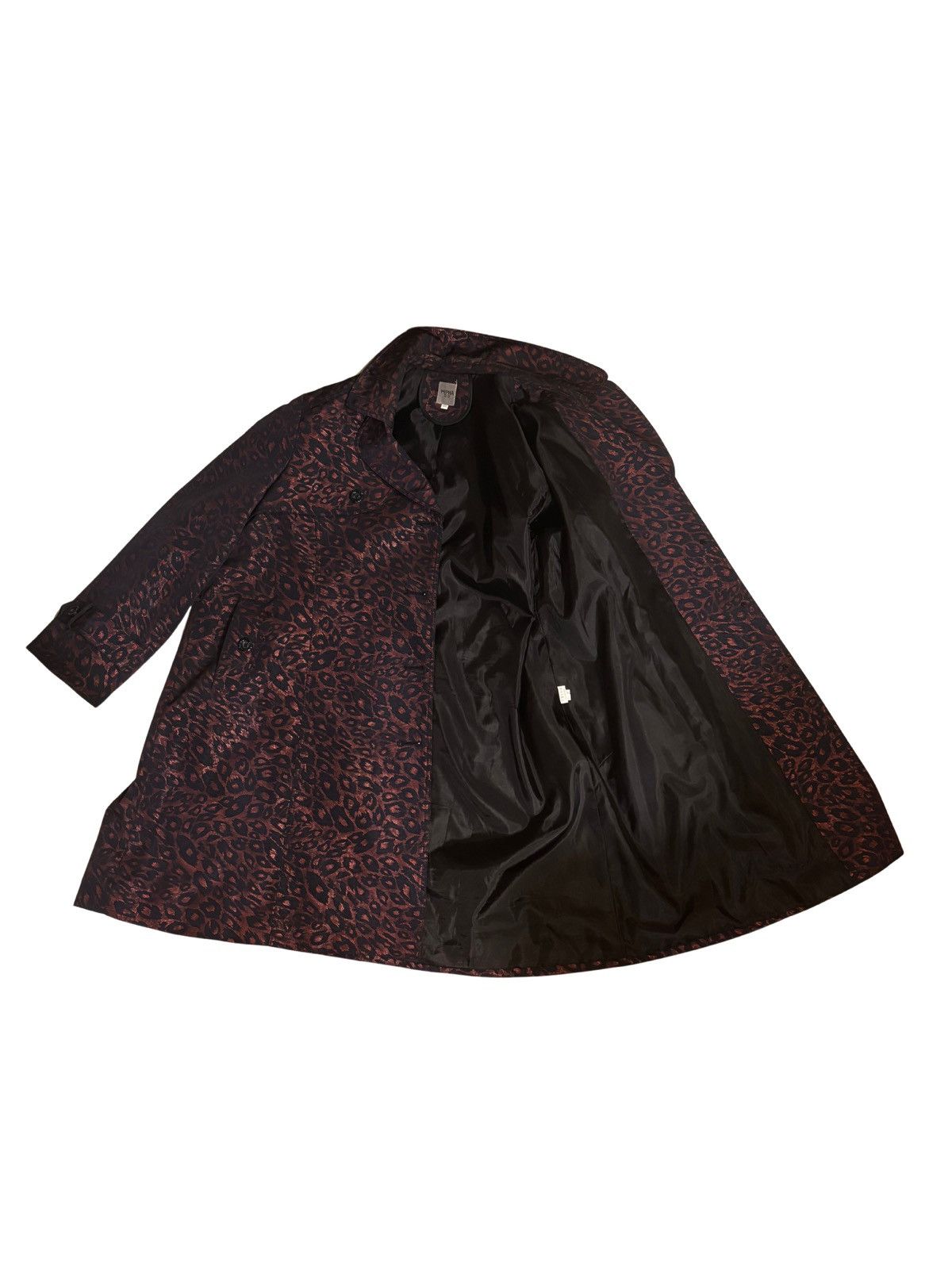 Other Women’s purple trench Coat.wc1011 Size XL / US 12-14 / IT 48-50 - 8 Thumbnail