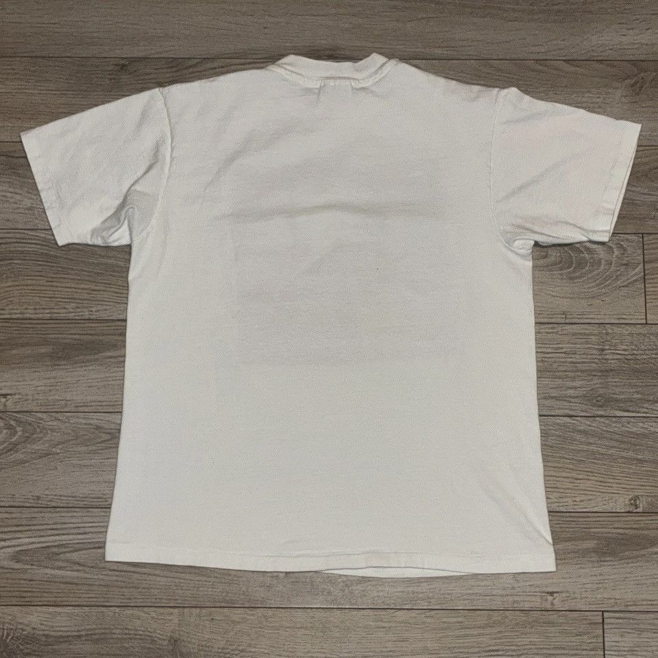 Hanes 80s Animator Gallery white art tee shirt Size US M / EU 48-50 / 2 - 4 Thumbnail