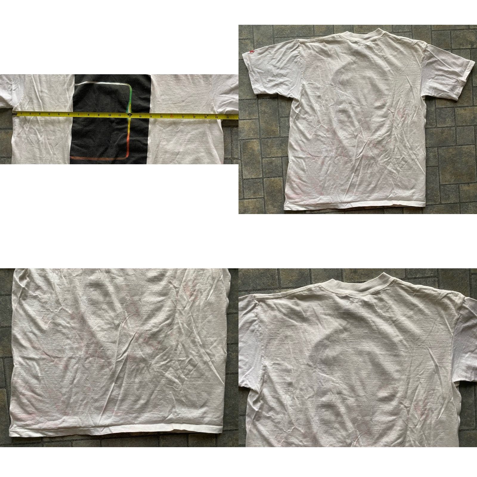 Vintage VINTAGE Apple Computer Design Contest T Shirt Oneita XL White Logo Men T-Shirt XL Logo Geek USA 90s? (limit 200) Size US XL / EU 56 / 4 - 9 Thumbnail