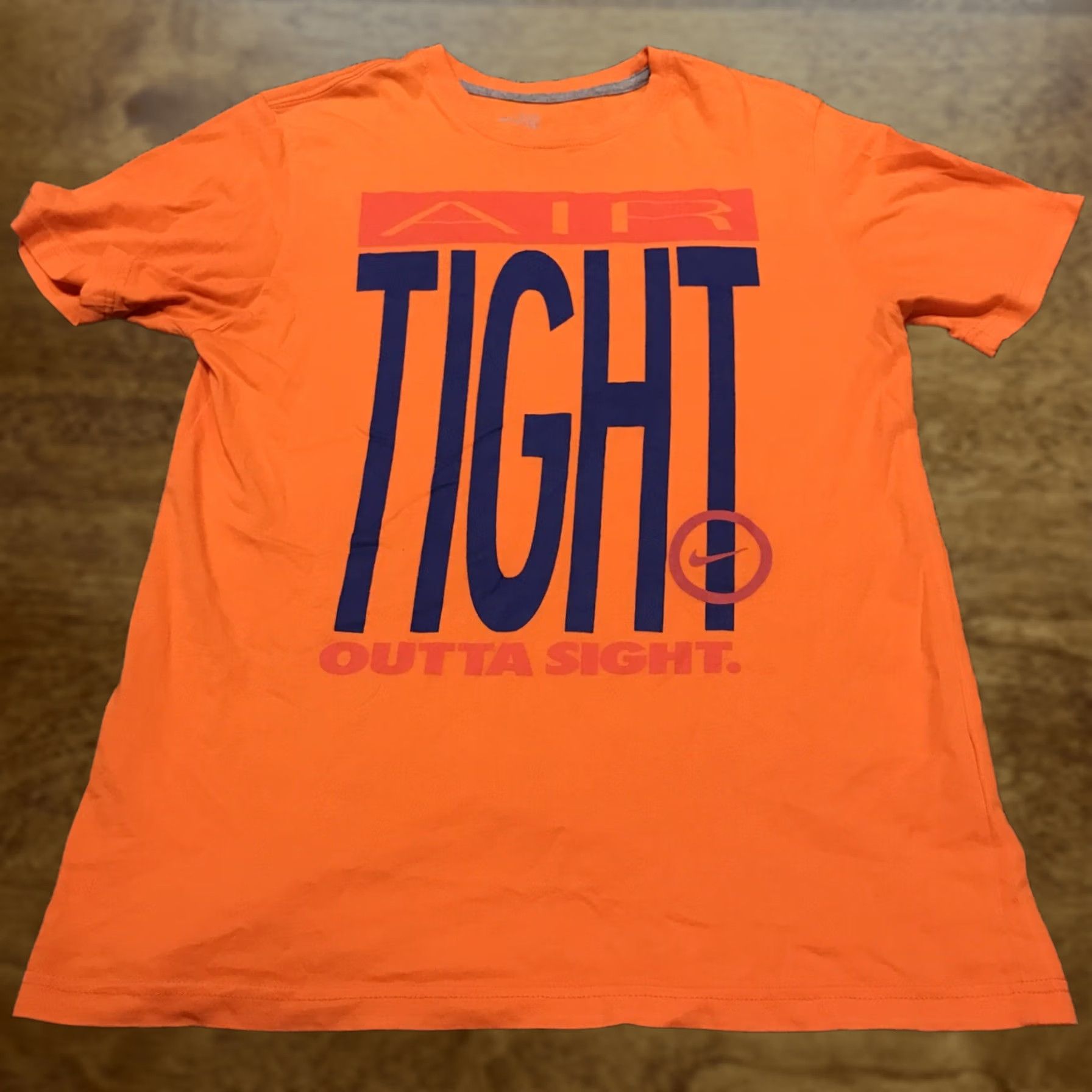 Nike nike the athletic dept mens L t shirt orange cotton a45 Size US L / EU 52-54 / 3 - 1 Thumbnail