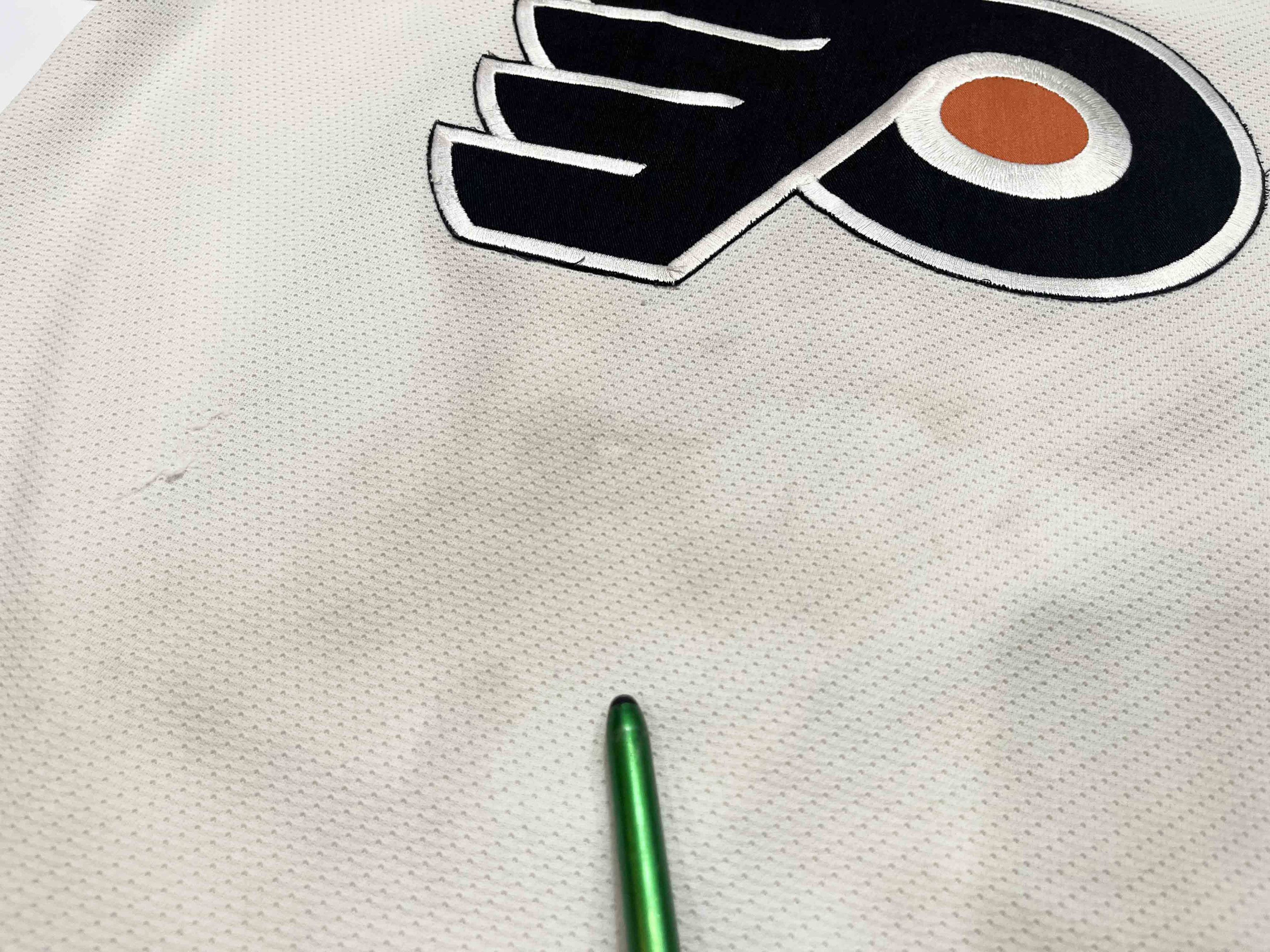 Ccm CCM Philadelphia Flyers LeCLAIR #10 NHL Hockey Jersey Size US L / EU 52-54 / 3 - 10 Thumbnail