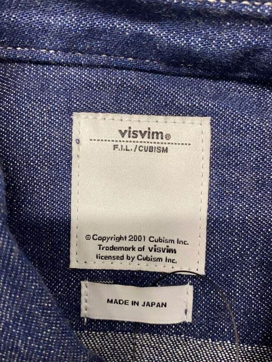 Visvim Visvim Social Sculpture Shirt Denim One Wash indigo western Size US S / EU 44-46 / 1 - 3 Thumbnail