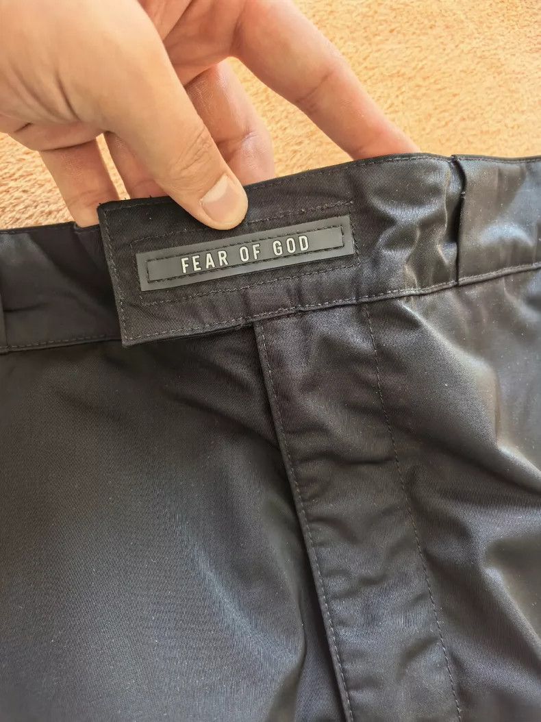 Fear of God Fear of God Solid color belt fastening cargo pants Size US 33 - 4 Thumbnail