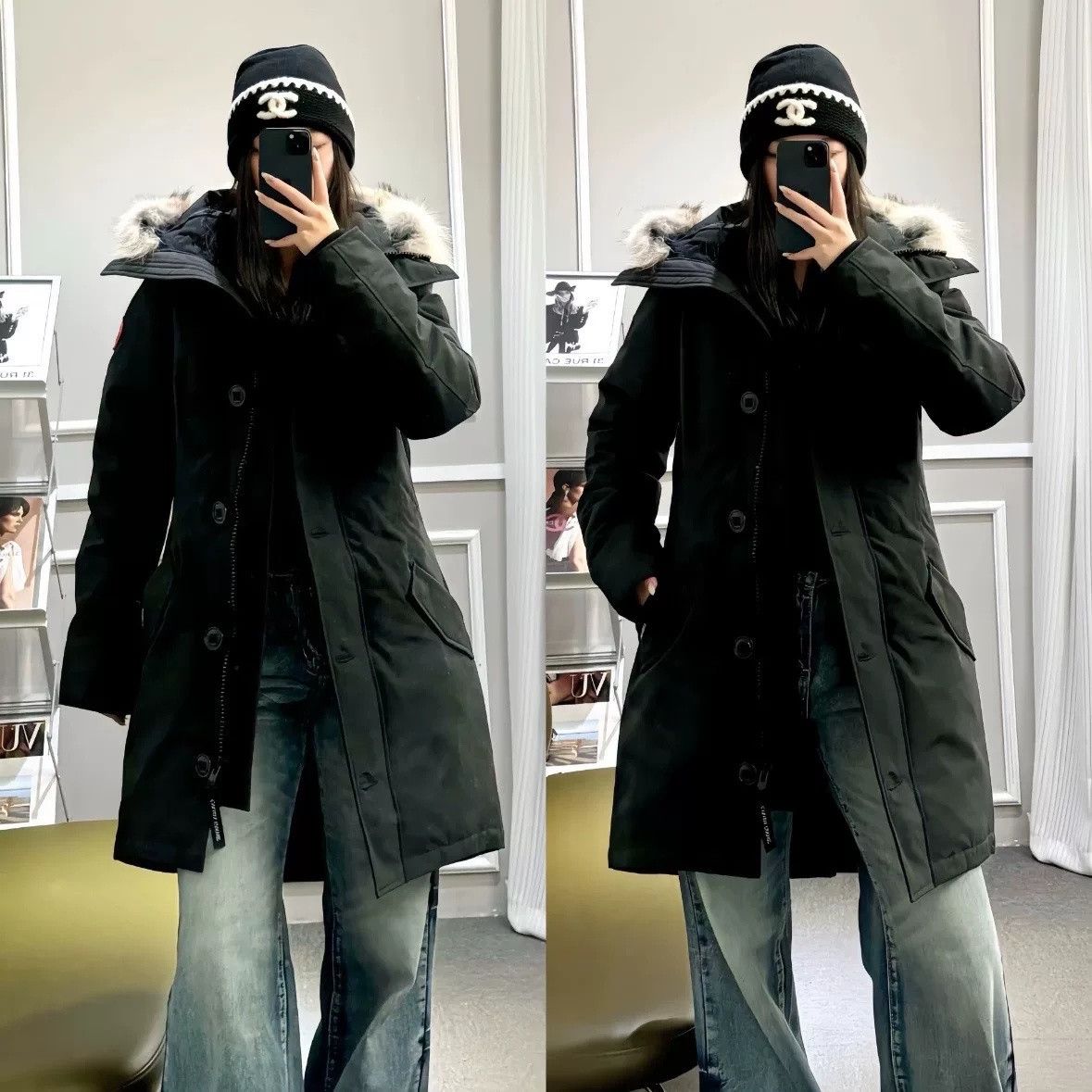 Canada Goose Canada Goose Hooded Parka Down Jacket Size US XXS / EU 40 - 9 Thumbnail