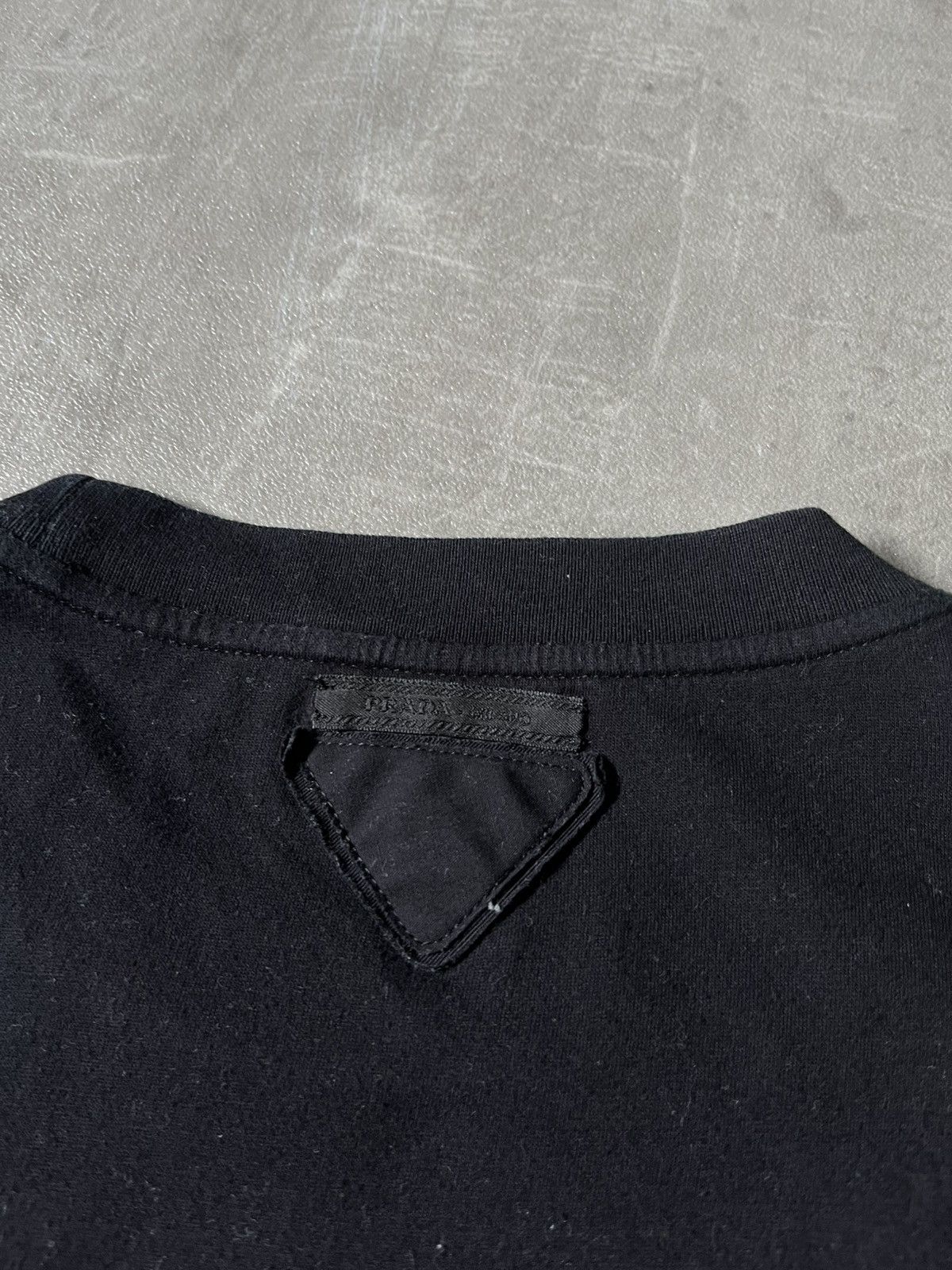 Prada black T-shirt monkey print rare 2017