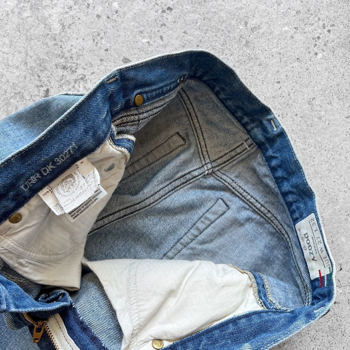 Designer × Diesel Diesel Doozy Wash 0071J Women’s Blue Denim Jean Shorts Size 27" / US 4 / IT 40 - 8 Thumbnail
