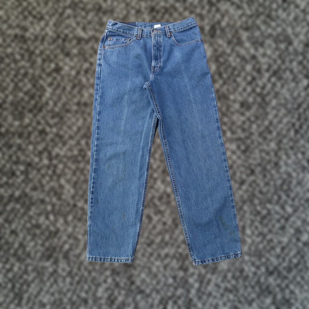 Levi's VINTAGE Levi's 550 Jeans Men 33x30 Blue Distressed Medium Denim USA Denim Jeans 5-Pocket Mens 550 90s/00s Size US 33 - 1 Thumbnail