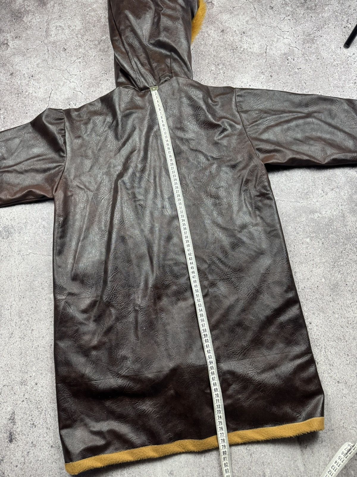 If Six Was Nine Japanese Brand Opium Leather Avant Garde FurJacket Coat Size US M / EU 48-50 / 2 - 8 Thumbnail