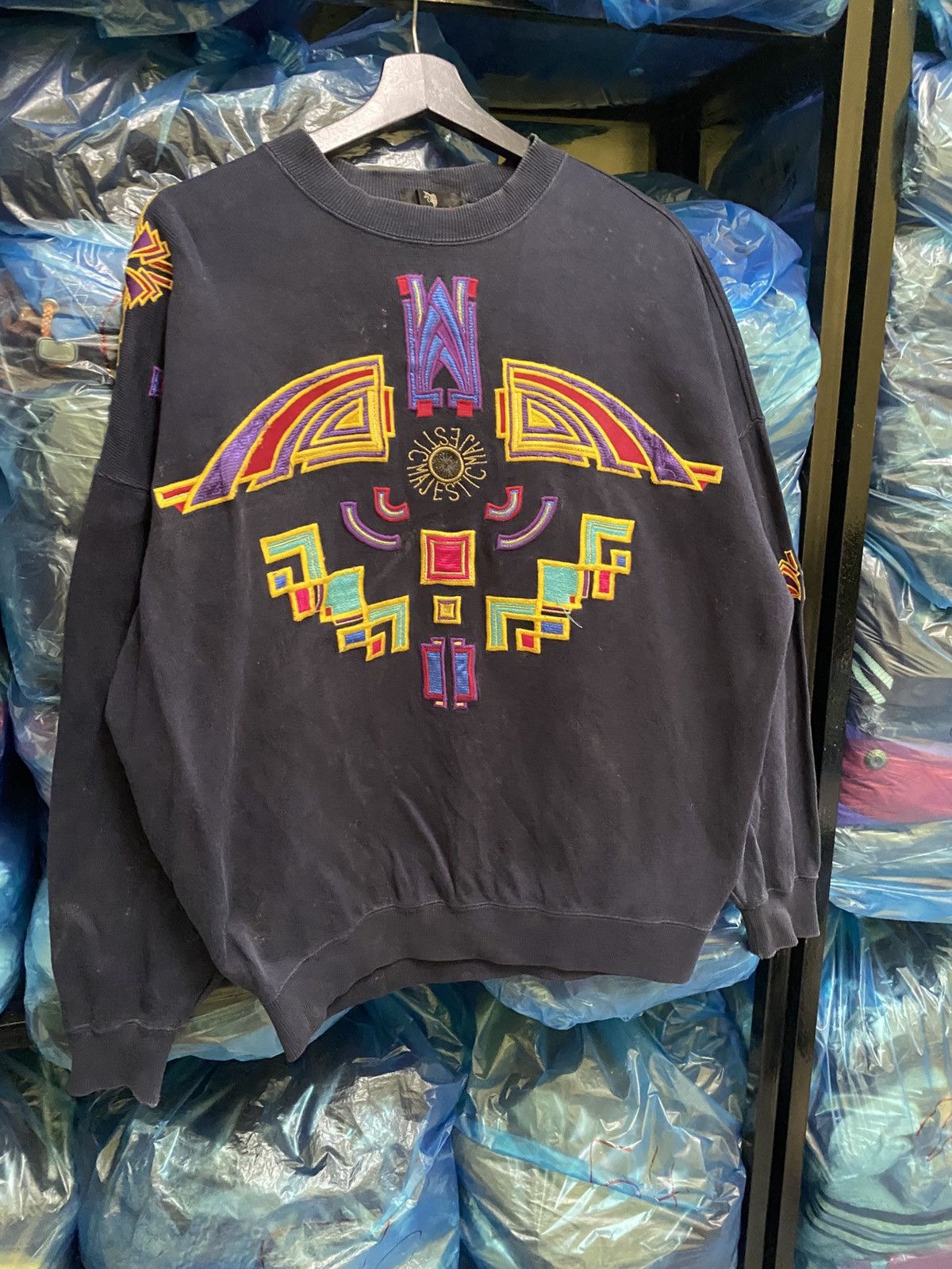 Majestic VINTAGE MAJESTIC SWEATSHIRT Size US S / EU 44-46 / 1 - 3 Thumbnail