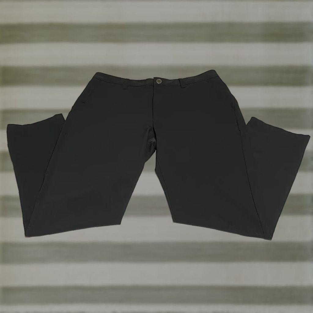 Bonobos Bonobos Golf Pants Mens 34x32 34x30 Black Tailored Fit Stretch Performance Golf Pants Athleisure Pockets Zip Pocket Mens Size US 34 / EU 50 - 1 Thumbnail
