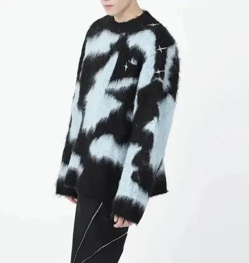 Japanese Brand Knit streetwear sweater pullover y2k style oversized Size US L / EU 52-54 / 3 - 2 Thumbnail