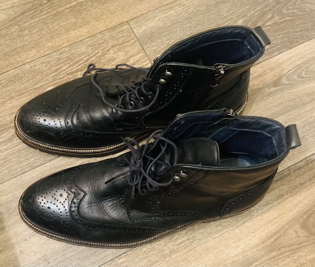 Johnston & Murphy Johnston & Murphy Men's XC FLEX™ CODY WINGTIP ZIP BOOT Size US 12 / EU 45 - 2 Thumbnail