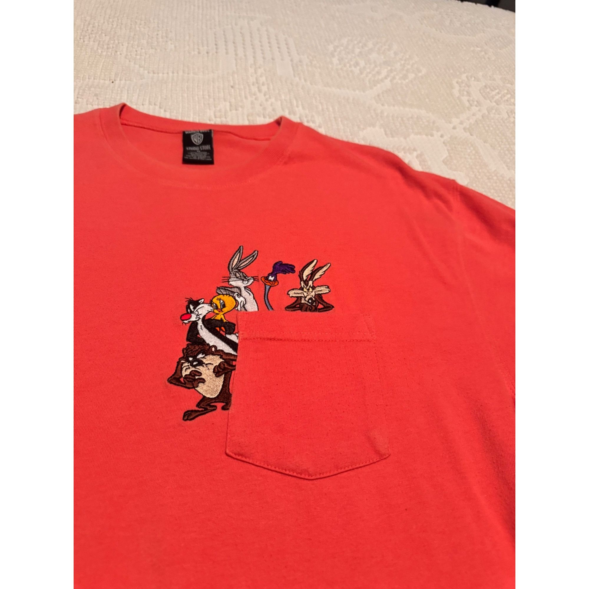 Warner Bros Warner Bros Studio Store Looney Tunes Red T-Shirt M Size US M / EU 48-50 / 2 - 2 Thumbnail
