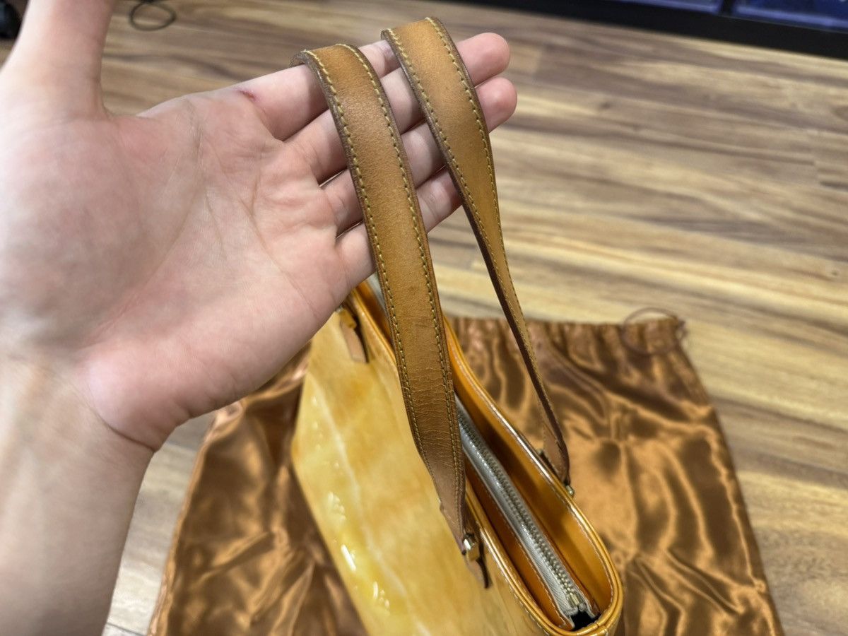 Louis Vuitton × Vintage Louis Vuitton Vernis Reade PM Tote – Honey Jaune Ambre Size ONE SIZE - 6 Thumbnail