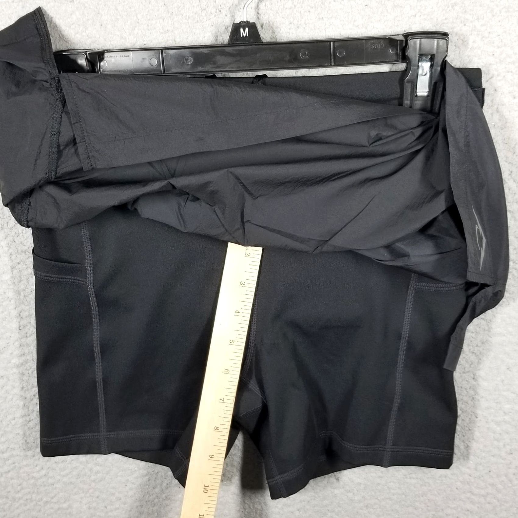 Nike Nike Skort Women’s Small Black Dri-FIT Trail Repel 5” Athletic Activewear Running S/S Summer Spring Fall Size 28" / US 6 / IT 42 - 7 Thumbnail