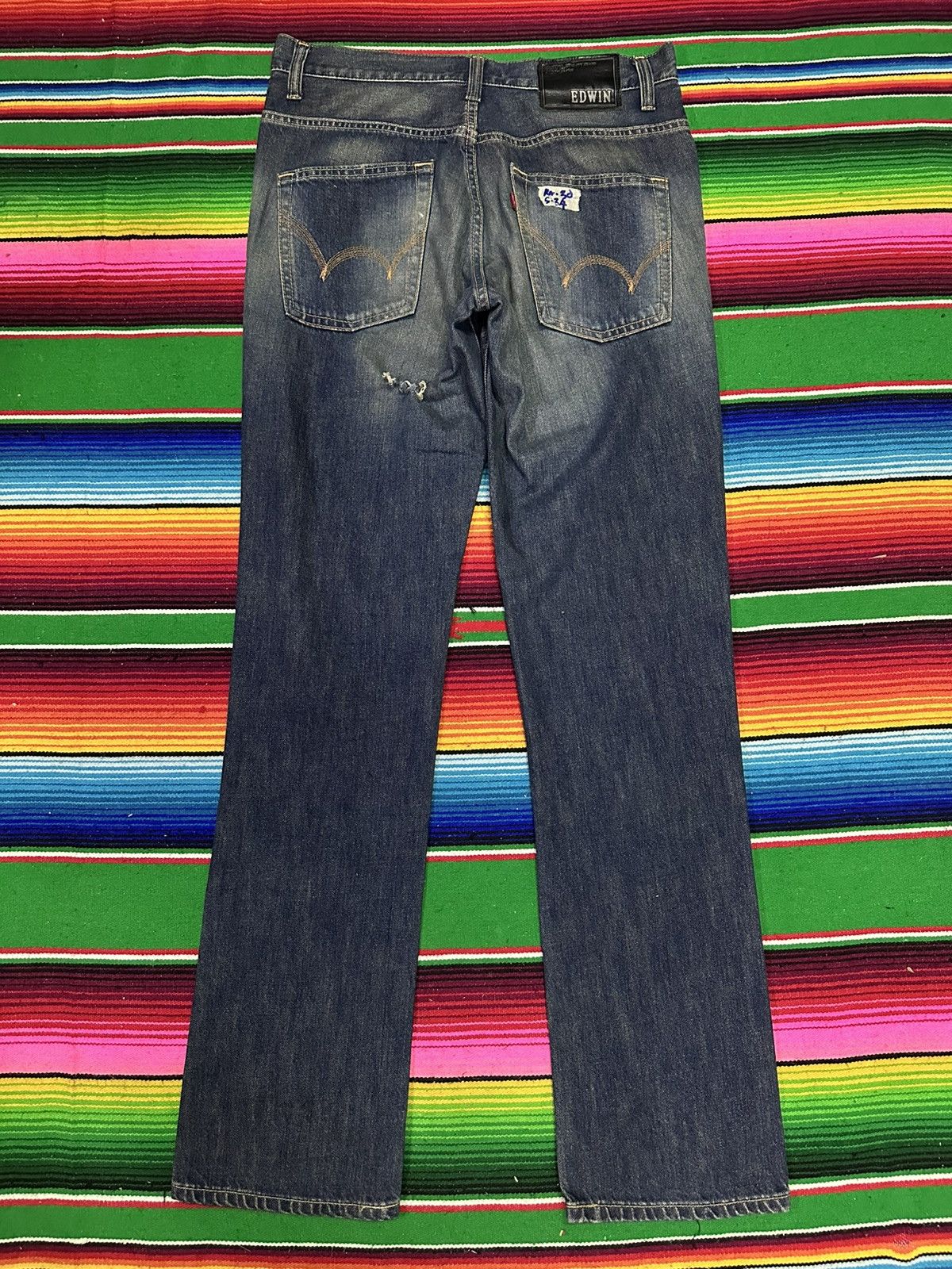 14th Addiction Edwin Black Tab Tokyo Japan 💥 Size US 32 / EU 48 - 2 Thumbnail