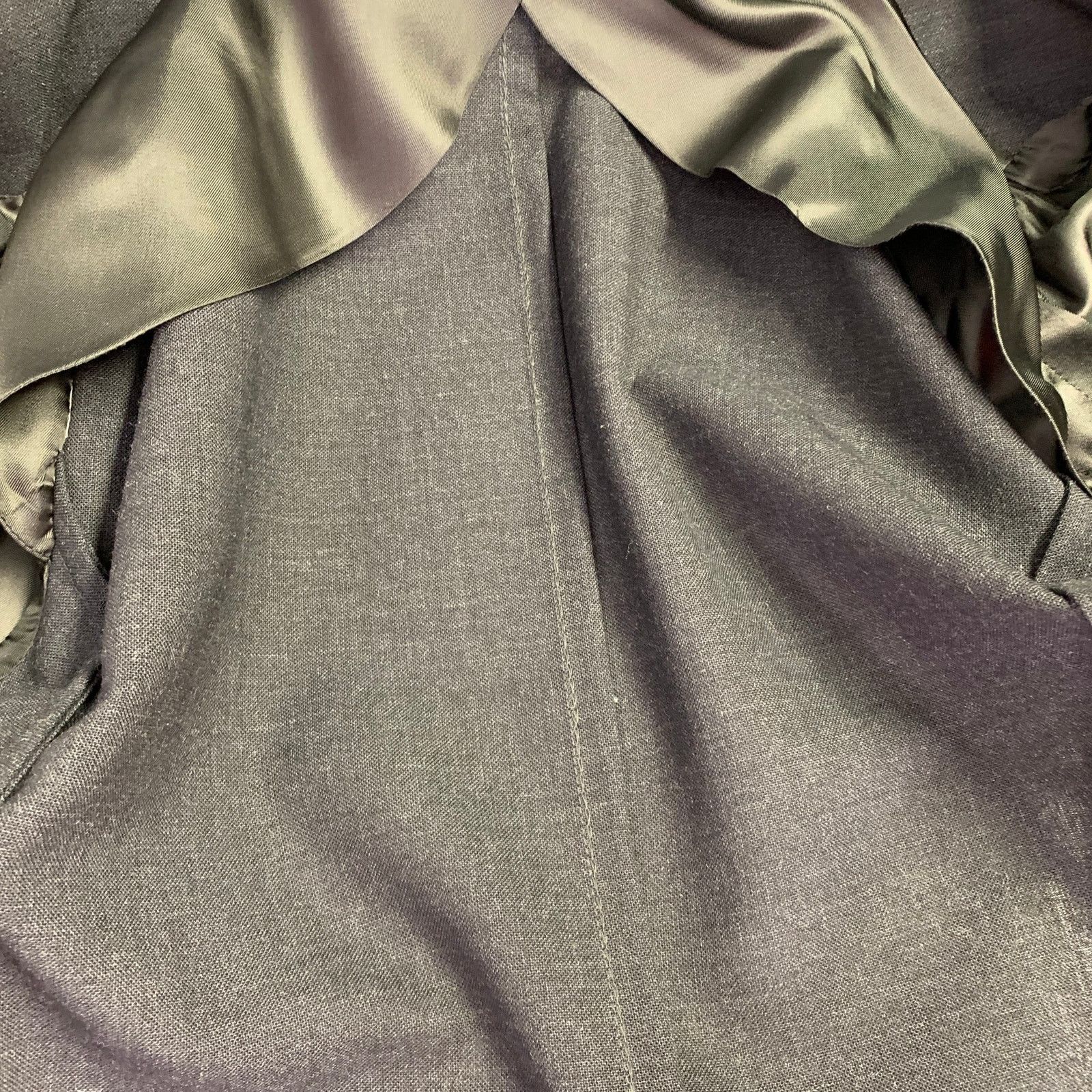 Other MAGARI Size 40 Grey Charcoal Virgin Wool Sport Coat Size 40R - 5 Thumbnail