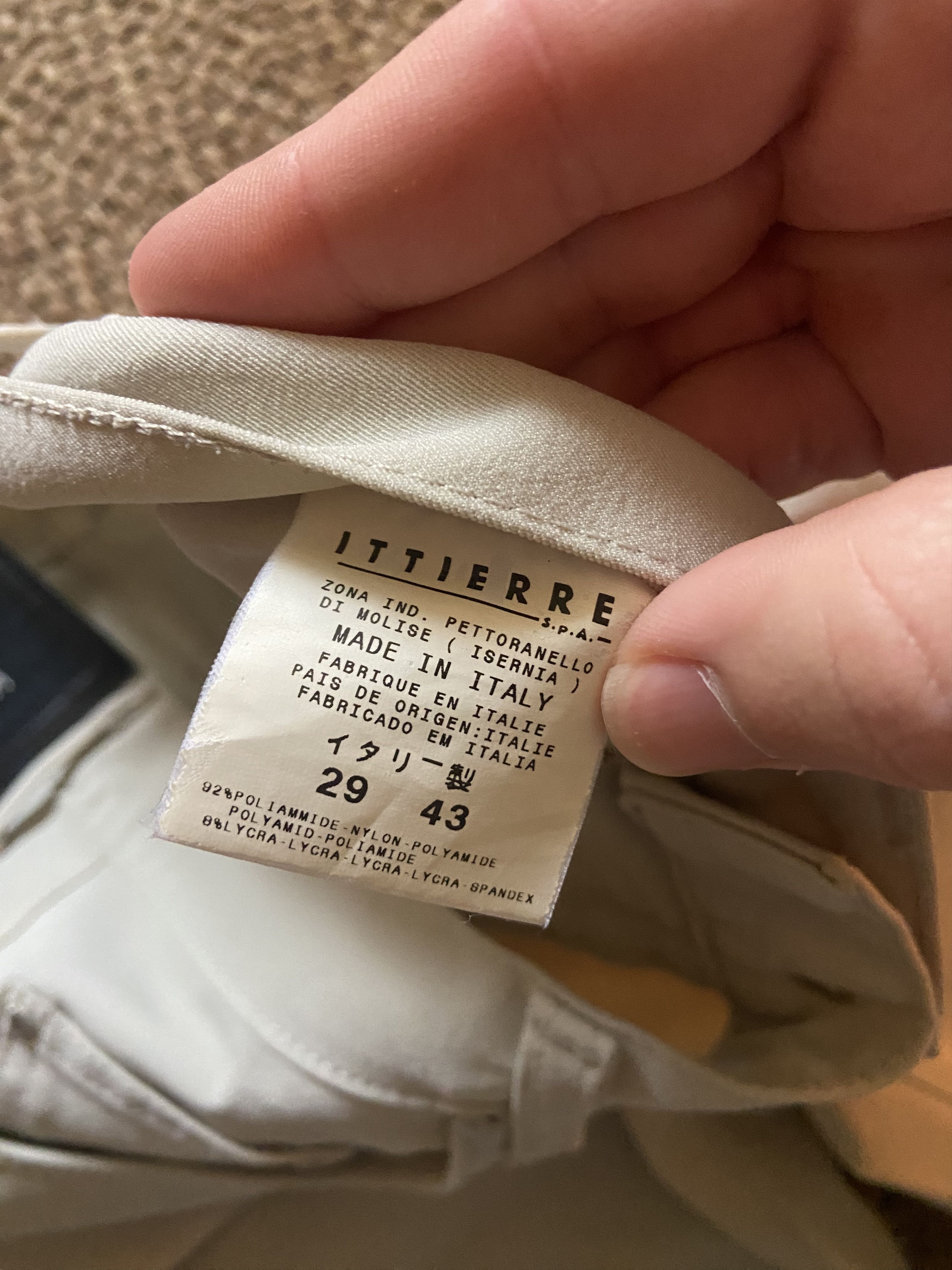 Versace Jeans Couture Versace Jeans Couture Nylon Grey Jeans Size US 29 - 4 Thumbnail