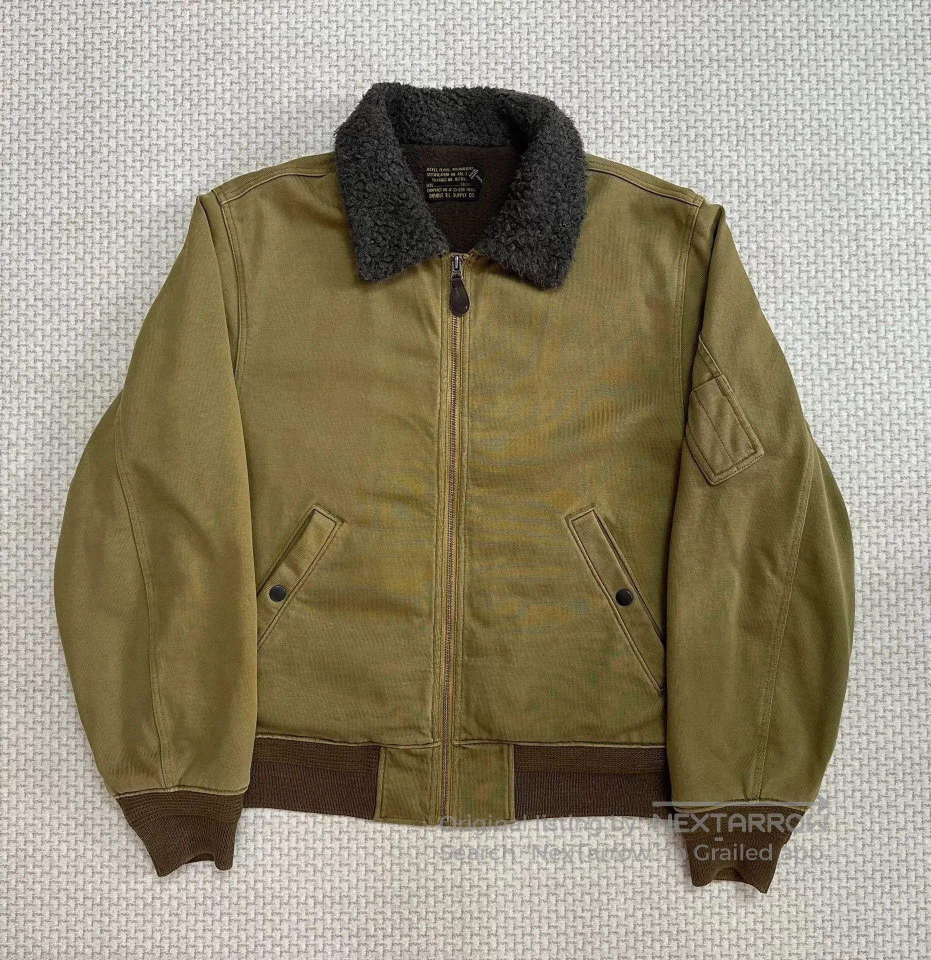 RRL Ralph Lauren RRL 2018 Knit B15 Bomber Jacket. Size US M / EU 48-50 / 2 - 1 Thumbnail