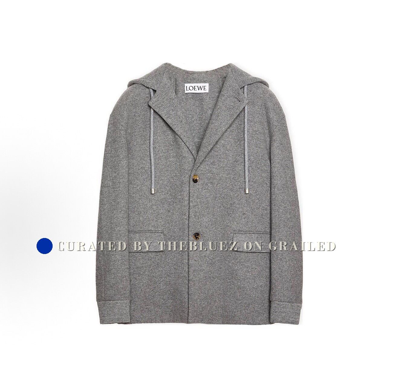 Loewe Loewe Cashmere Blend Logo Jacket Size US M / EU 48-50 / 2 - 1 Thumbnail