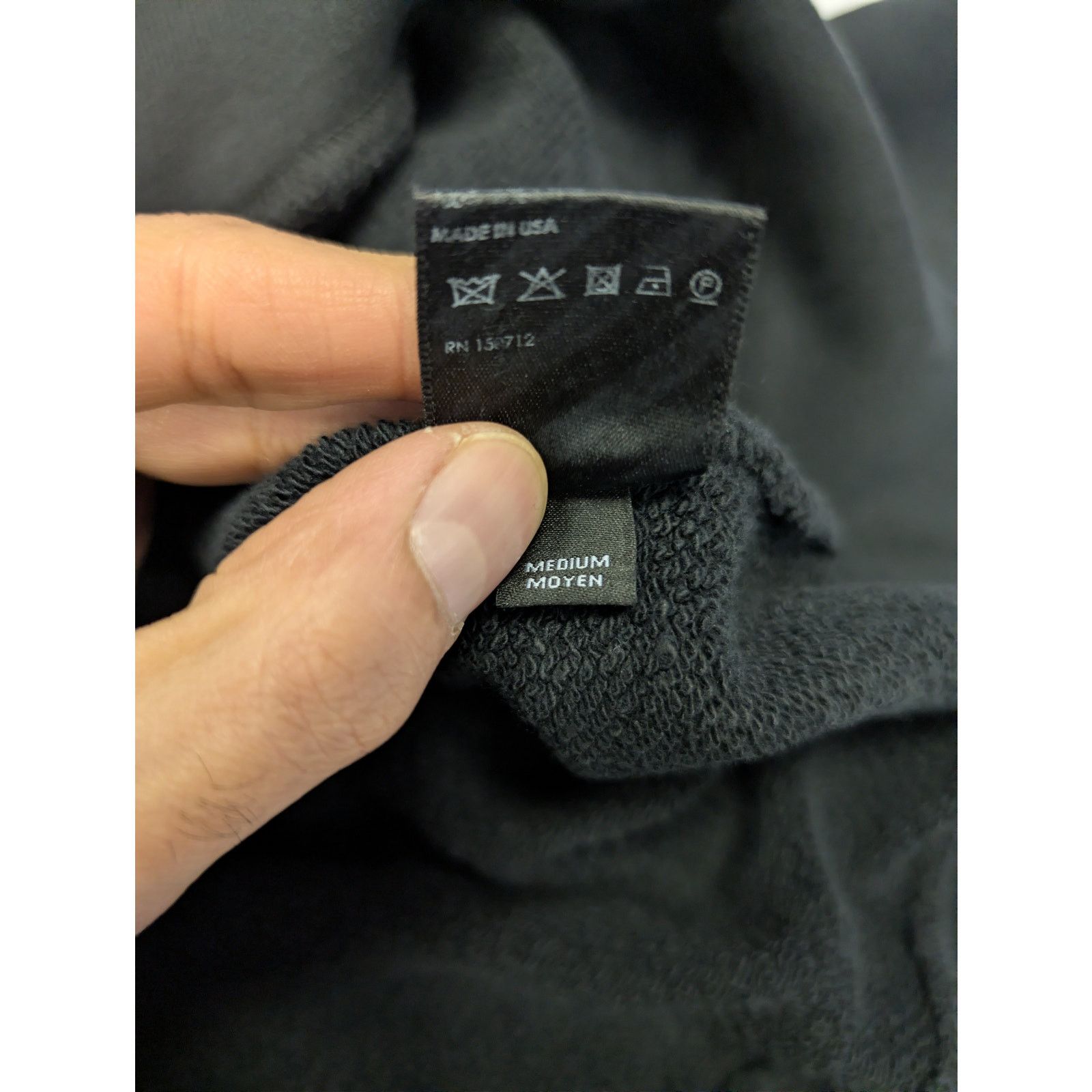 Amiri o1rshd1 Stacked Amiri Circle Logo Arts Hoodie in Black Size US M / EU 48-50 / 2 - 18 Thumbnail