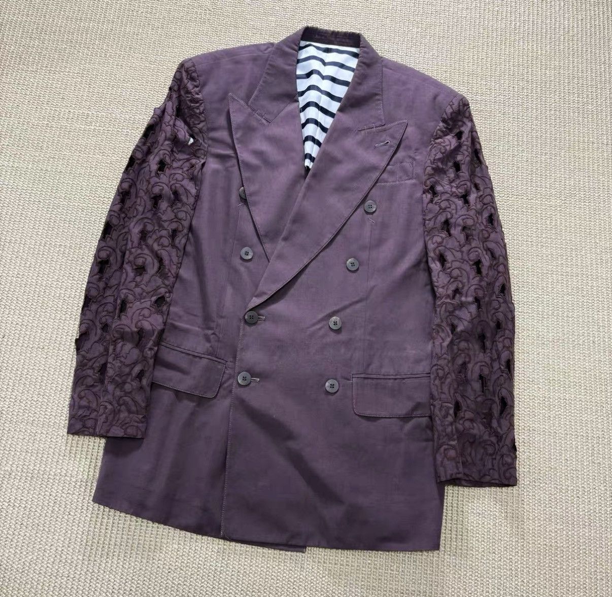 Jean Paul Gaultier Jean Paul Gaultier Homme Cut-Out Sleeve Blazer J29 Size US M / EU 48-50 / 2 - 2 Thumbnail
