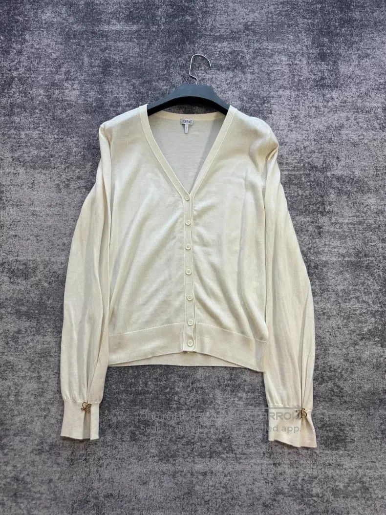 Loewe Loewe Cuff Cashmere Cardigan Size S / US 4 / IT 40 - 1 Thumbnail