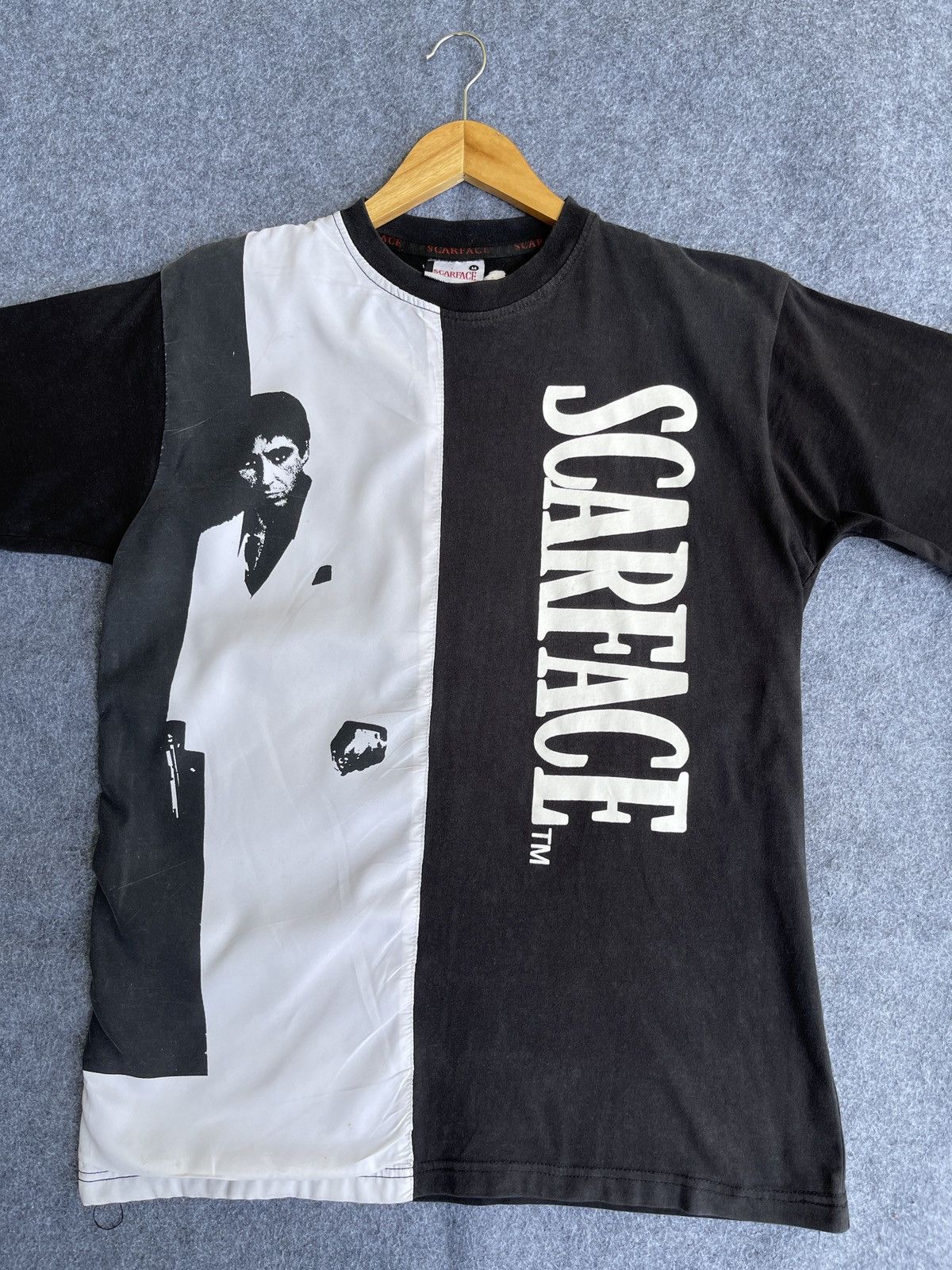 Vintage Last Drop🔥Rare‼️‼️Vintage Scarface Movie T Shirt Size US L / EU 52-54 / 3 - 11 Thumbnail