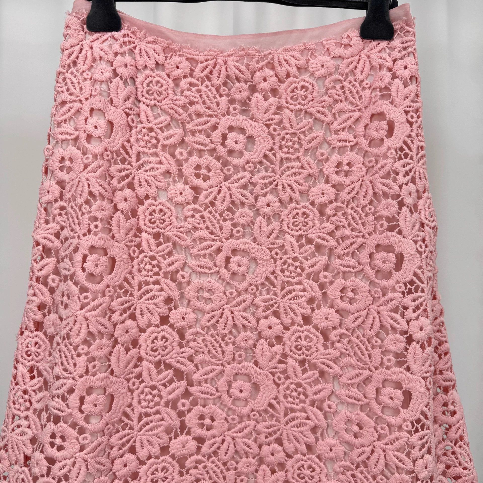 Miu Miu Miu Miu floral embroidery lace skirt 42 new Size 28" / US 6 / IT 42 - 3 Thumbnail