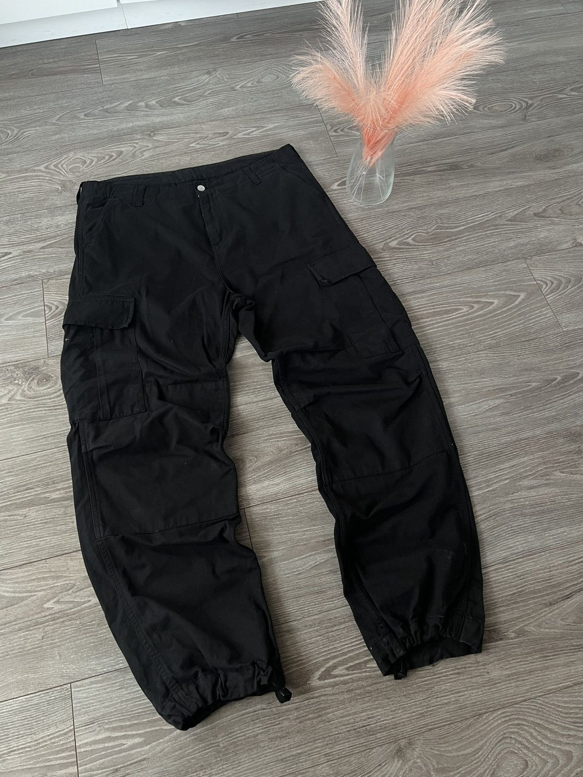 Carhartt × Carhartt Wip ‼️Carhartt Wip Regular Cargo Y2k Box Logo Rap Pants‼️ Size US 36 / EU 52 - 11 Thumbnail