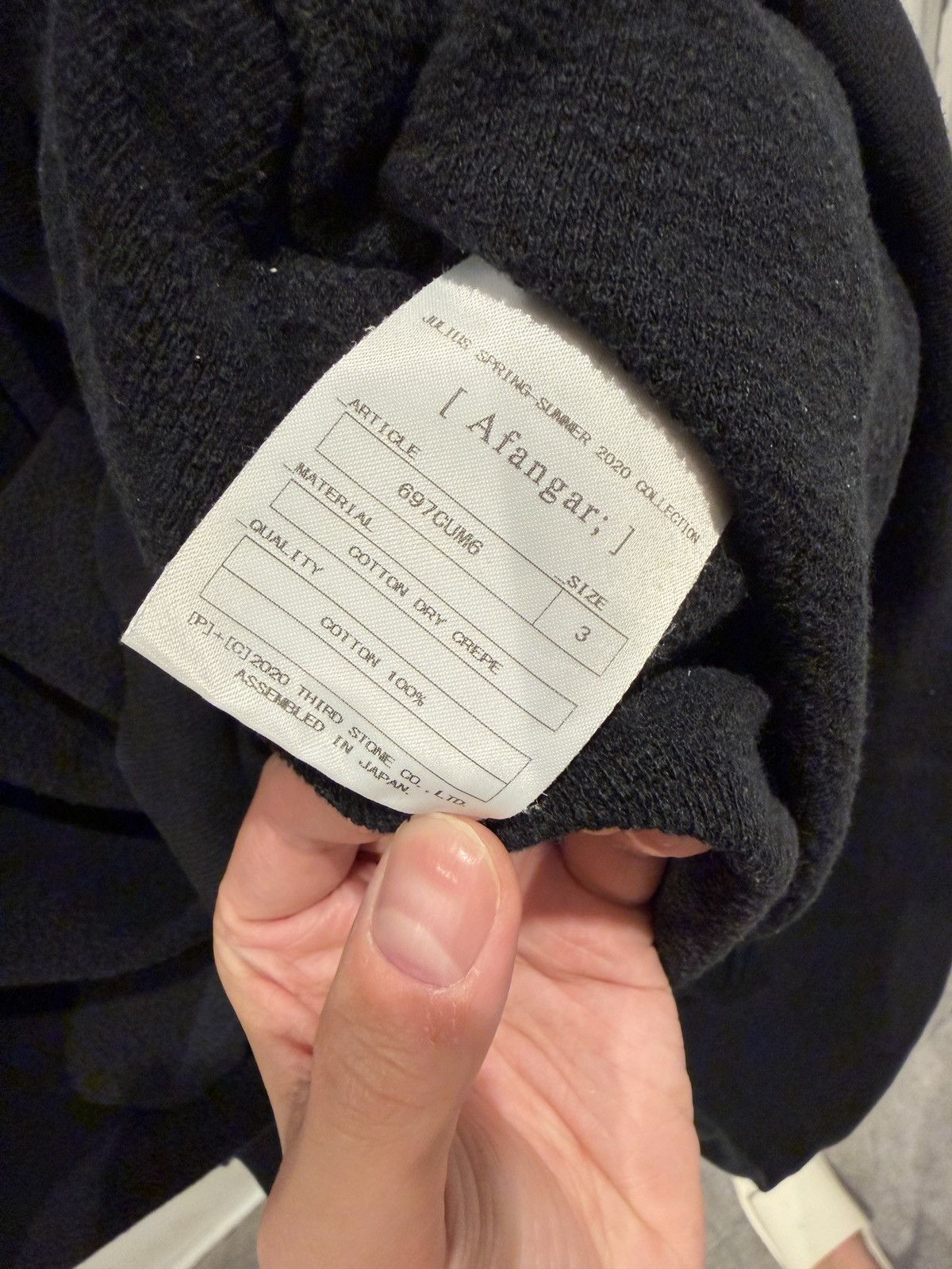 Julius Julius twisted draped sweatshirt Size US M / EU 48-50 / 2 - 5 Thumbnail