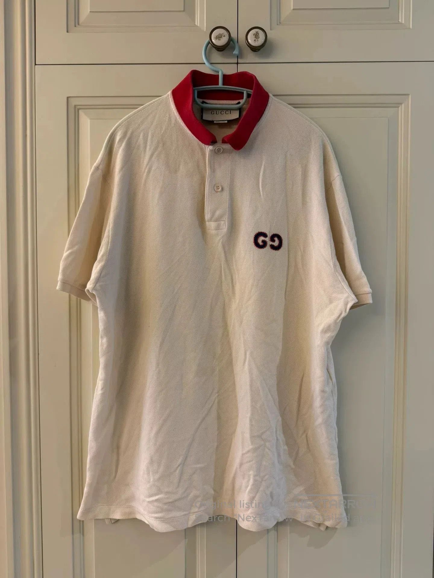 Gucci gucci double g embroidered short sleeve polo. Size US M / EU 48-50 / 2 - 1 Thumbnail