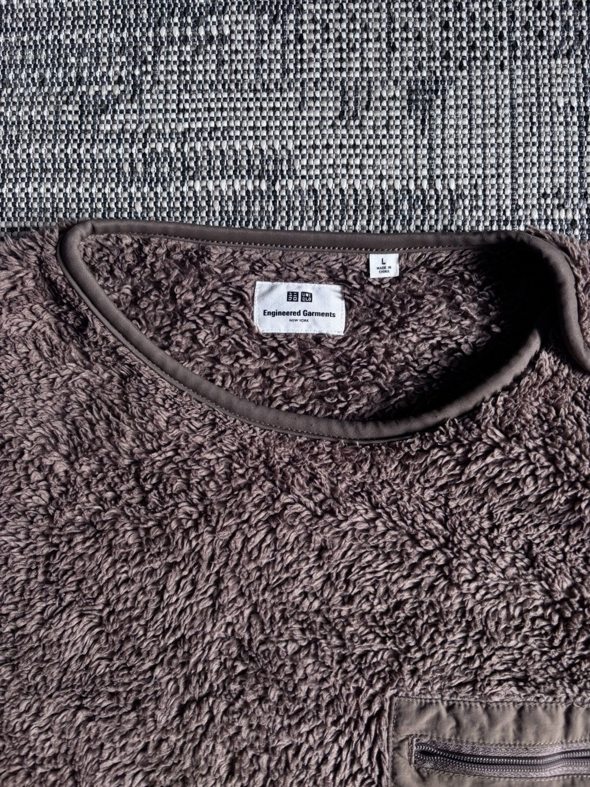 Engineered Garments × Uniqlo Engineered Garments NY & Uniqlo Teddy Fleece Sweater Size US M / EU 48-50 / 2 - 4 Thumbnail