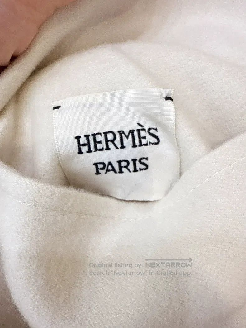 Hermes Hermes Pig Nose Two-Sided Wearable Cashmere Fleece Lined J Size XXS / US 00 / IT 34 - 7 Thumbnail
